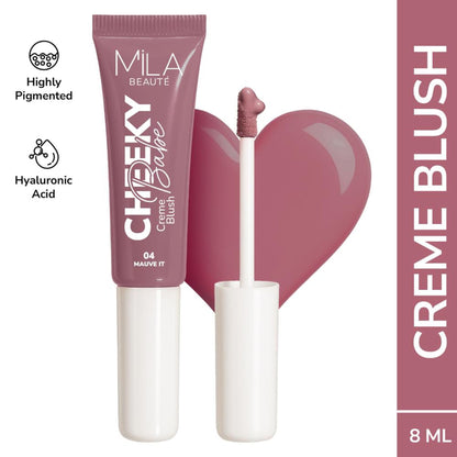 Mila Beaute Cheeky Babe Cream Blush - Mauve It