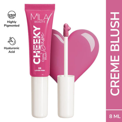 Mila Beaute Cheeky Babe Cream Blush - Lover Pink