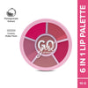 Mila Beaute Go Girl Lip Palette With Hyaluronic Acid & Pomegranate Extract - Pinks And Berries