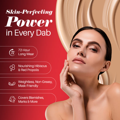 Colors Queen Mask Fit Red Cushion Foundation - Fair Ivory
