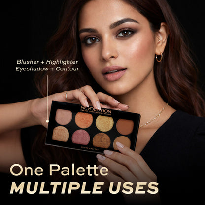 Makeup Revolution Golden Sugar 2 Rose Gold Ultra Professional Blush Palette