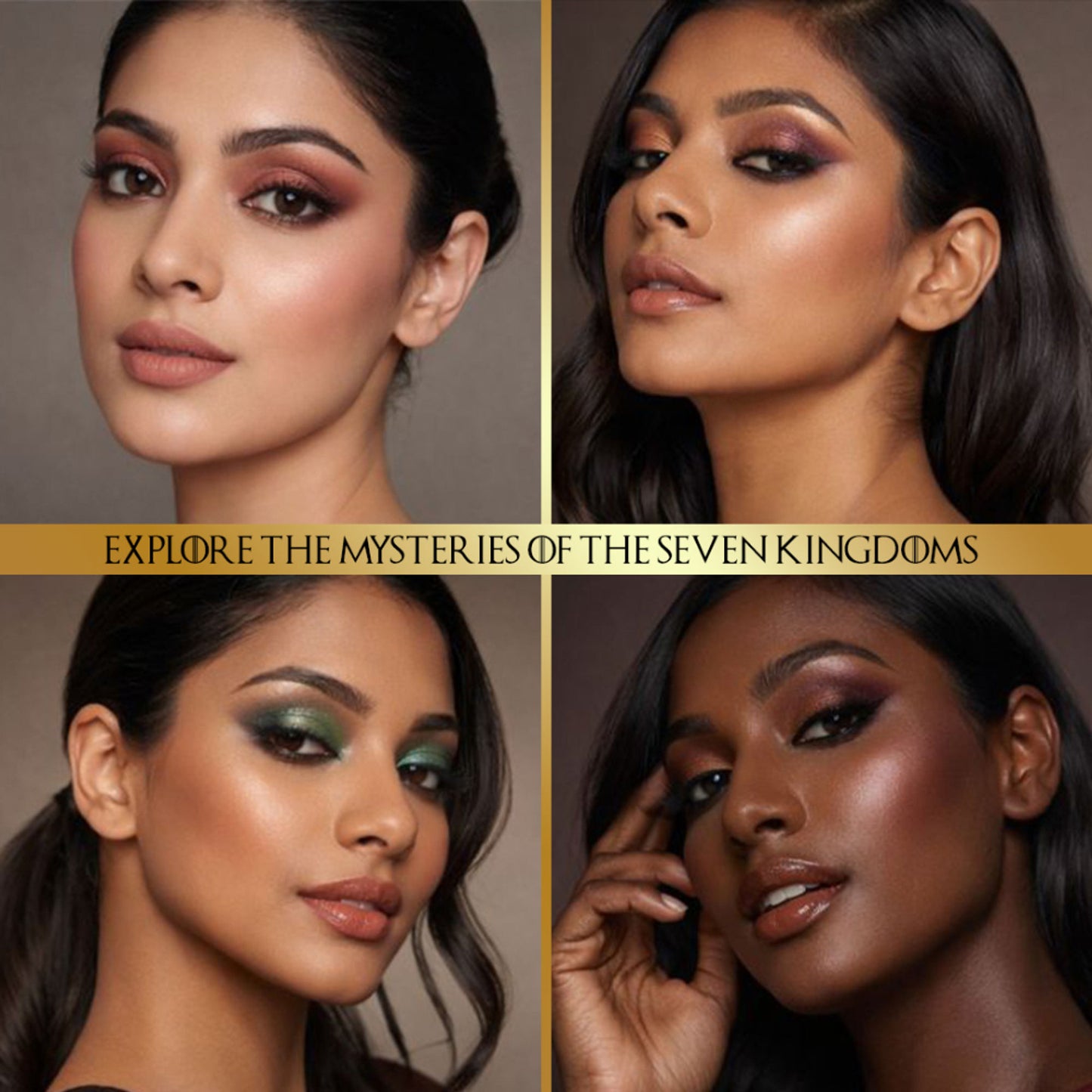 Makeup Revolution X Game Of Thrones Westeros Map Palette