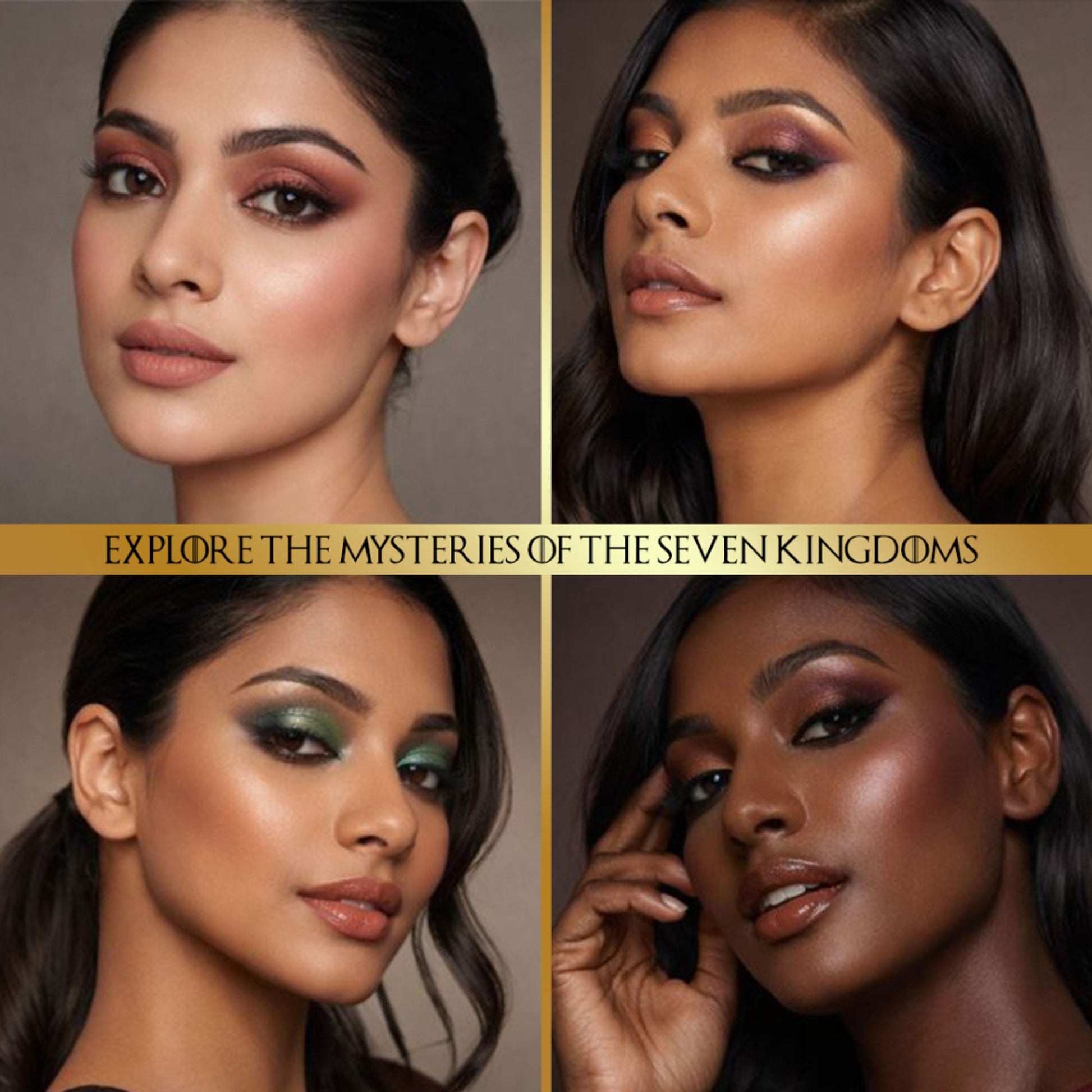 Makeup Revolution X Game Of Thrones Westeros Map Palette