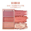 Makeup Revolution Blush Icon Palette - Aura Points Rose