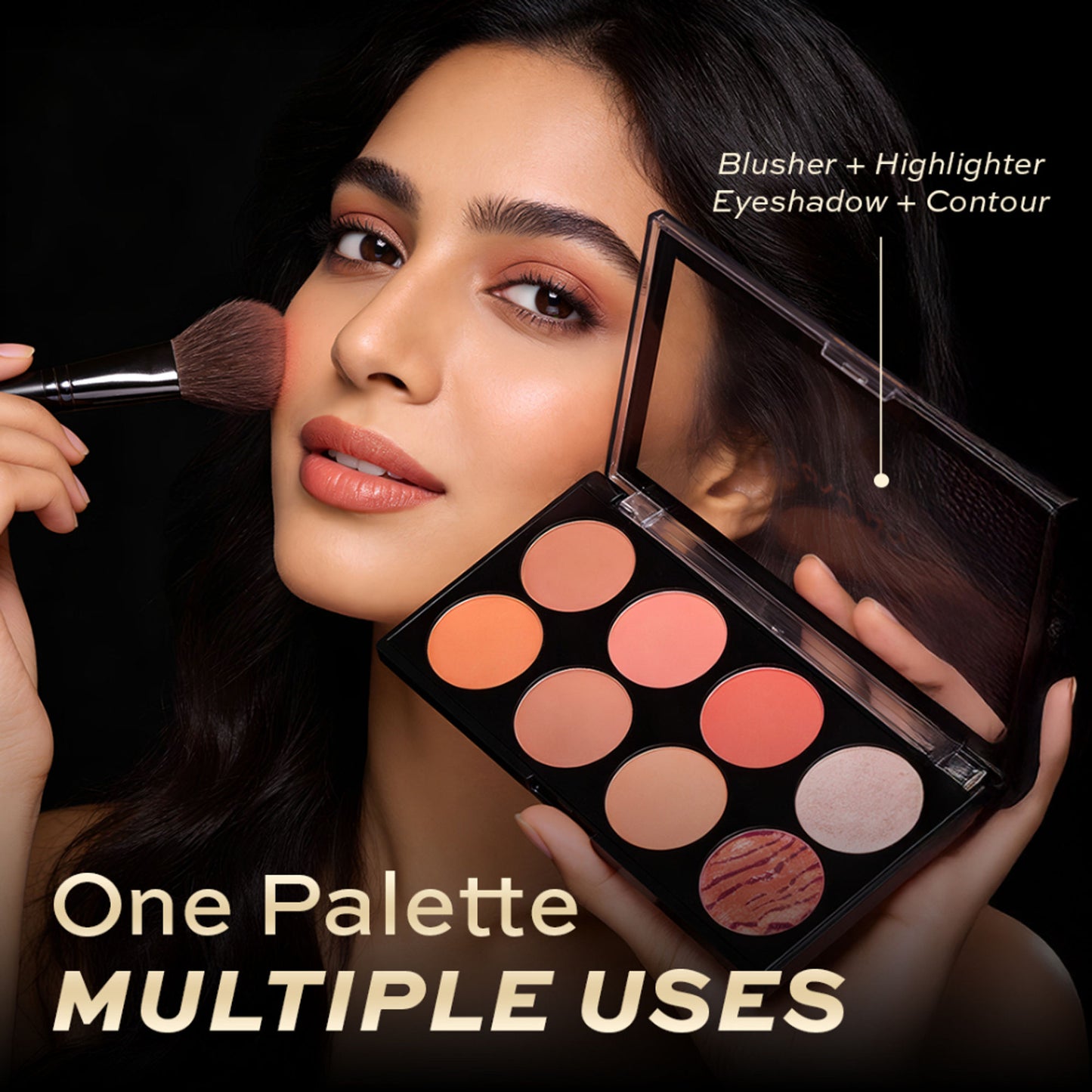 Makeup Revolution Ultra Blush and Contour Palette - Hot Spice