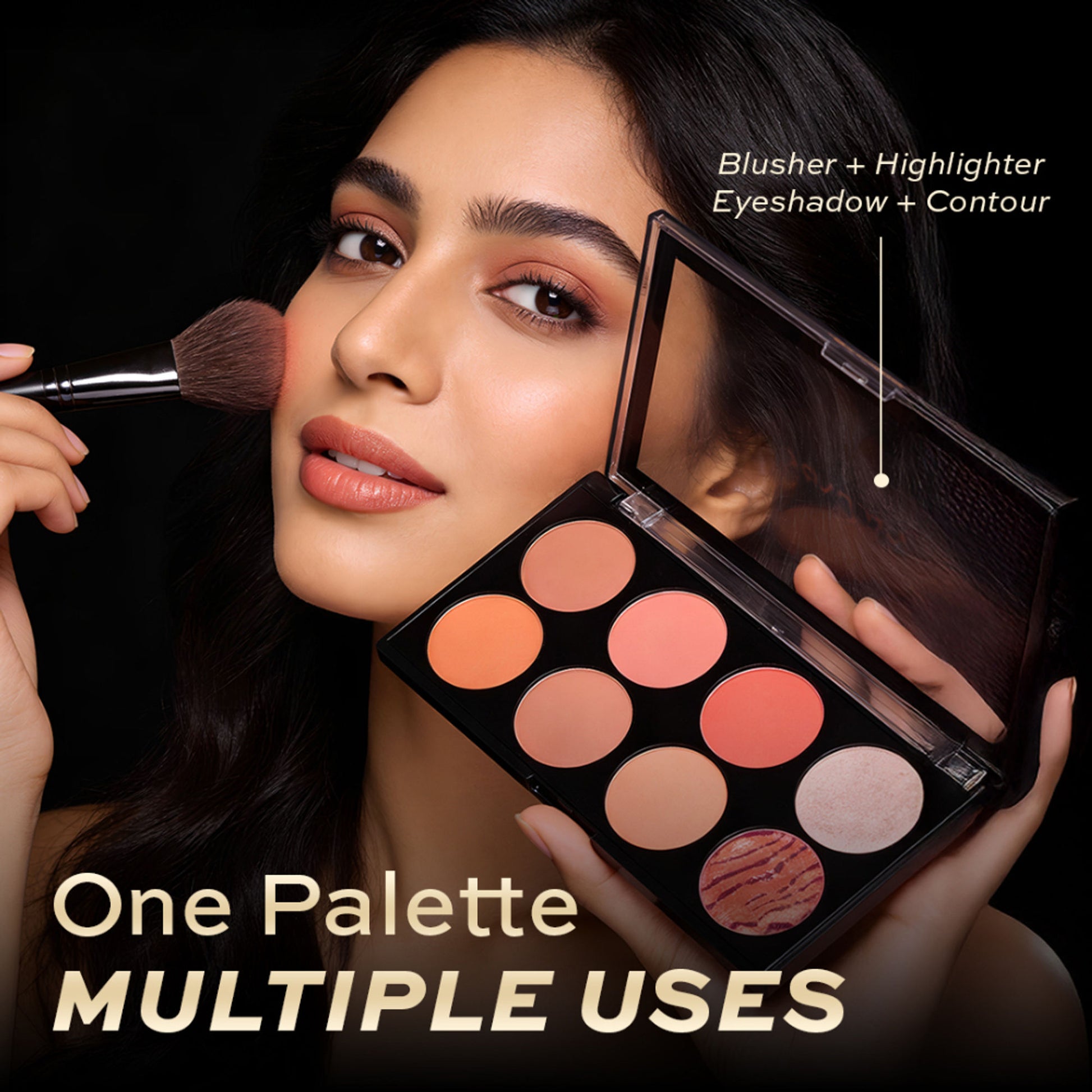 Makeup Revolution Ultra Blush and Contour Palette - Hot Spice