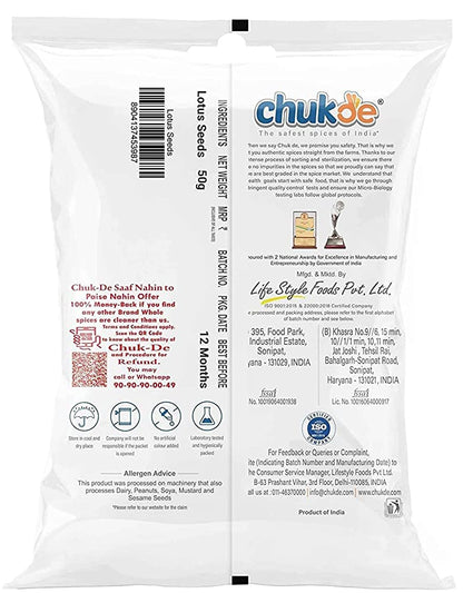 Chukde Phool Makhana/Lotus Seed/Foxnut