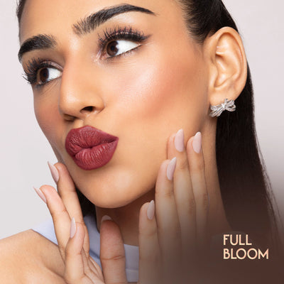 Nykaa Cosmetics X Bridgerton Creamy Matte Longwear Lipstick - Full Bloom