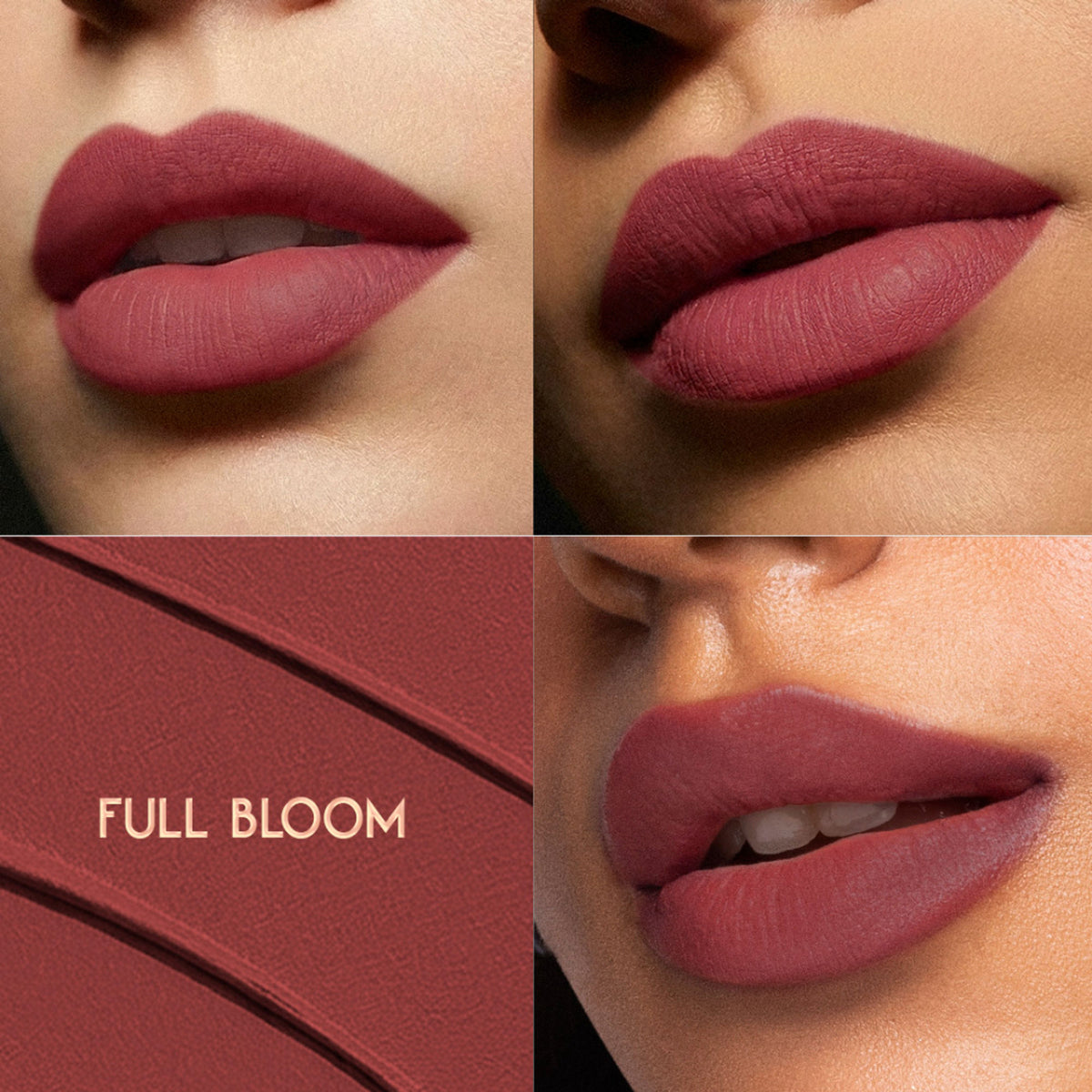 Nykaa Cosmetics Bridgerton Creamy Matte Longwear Lipstick in Full Bloom shade, featuring sleek packaging and vibrant color.