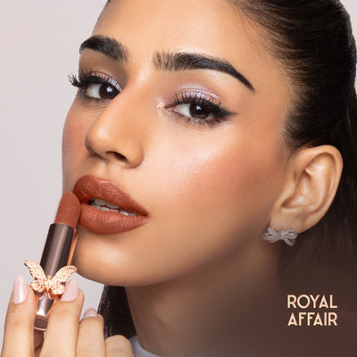 Nykaa Cosmetics X Bridgerton Creamy Matte Longwear Lipstick - Royal Affair
