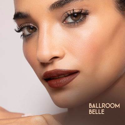 Nykaa Cosmetics X Bridgerton Creamy Matte Longwear Lipstick - Ballroom Belle