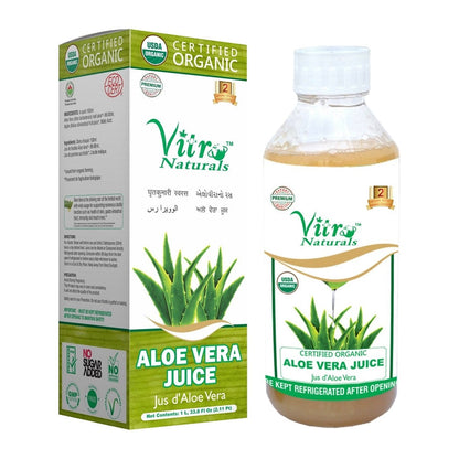 Vitro Naturals Certified Organic Aloe-vera juice