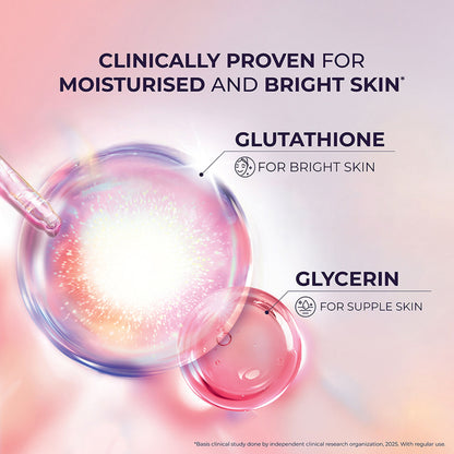 Lux International Bouncy & Bright Bathing Soap With Glutathione & Glycerin - Pack Of 4