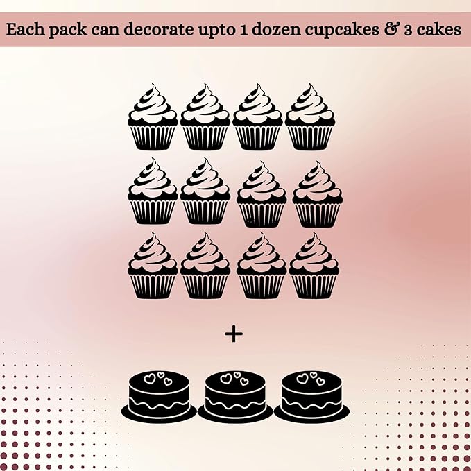 Confect Mauve | Sprinkles Bottle for Decoration Bottle