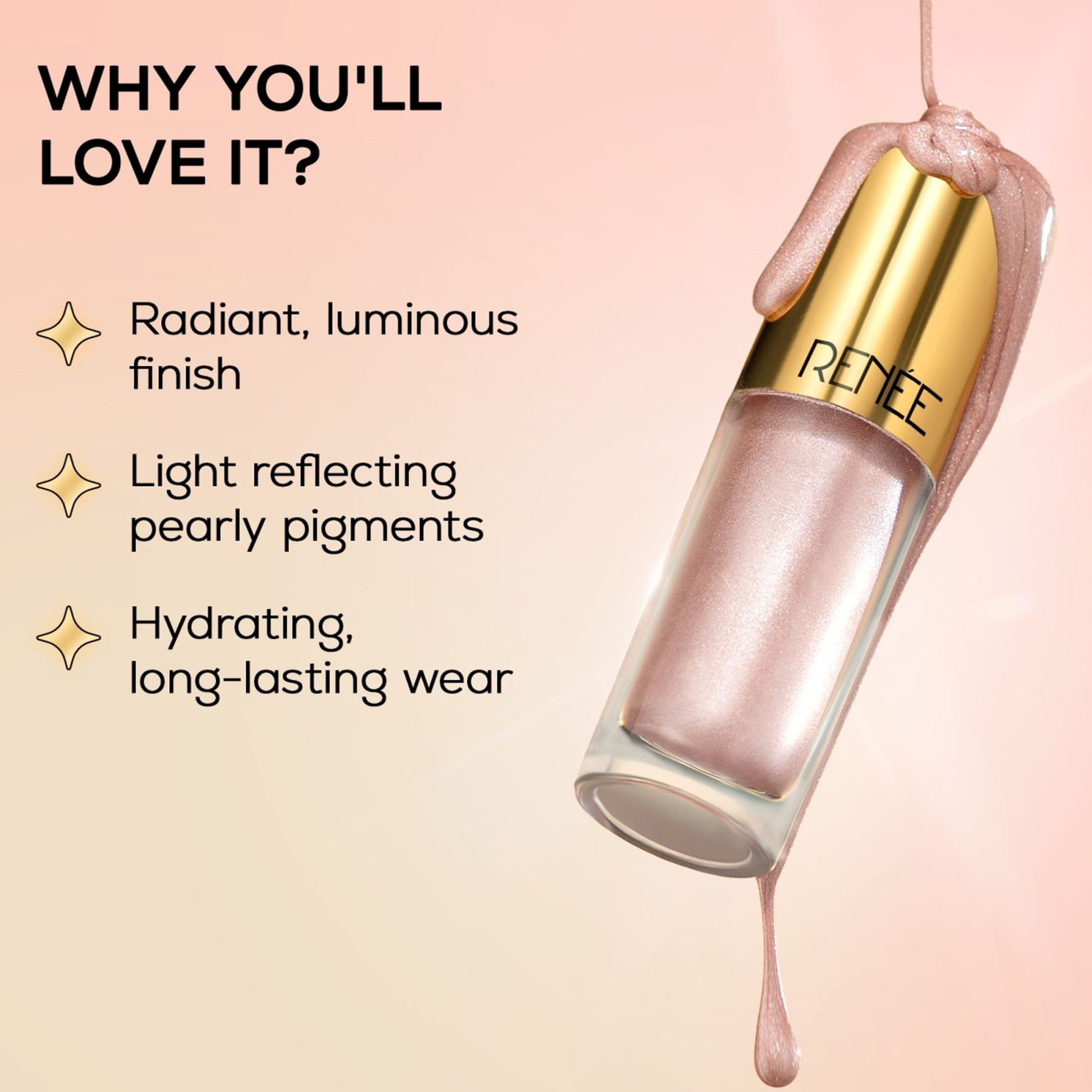 Renee Cosmetics You Are Glowing Liquid Highlighter - Rose Glow