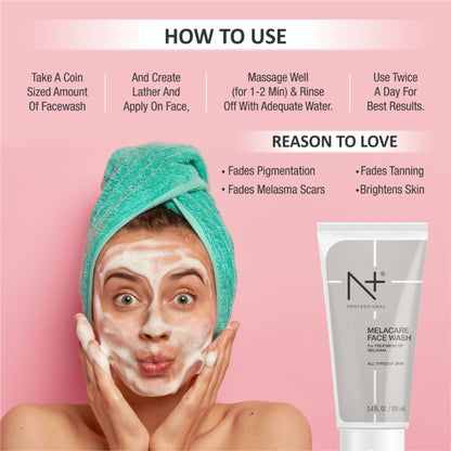 N PLUS PROFESSIONAL Melacare Face Wash