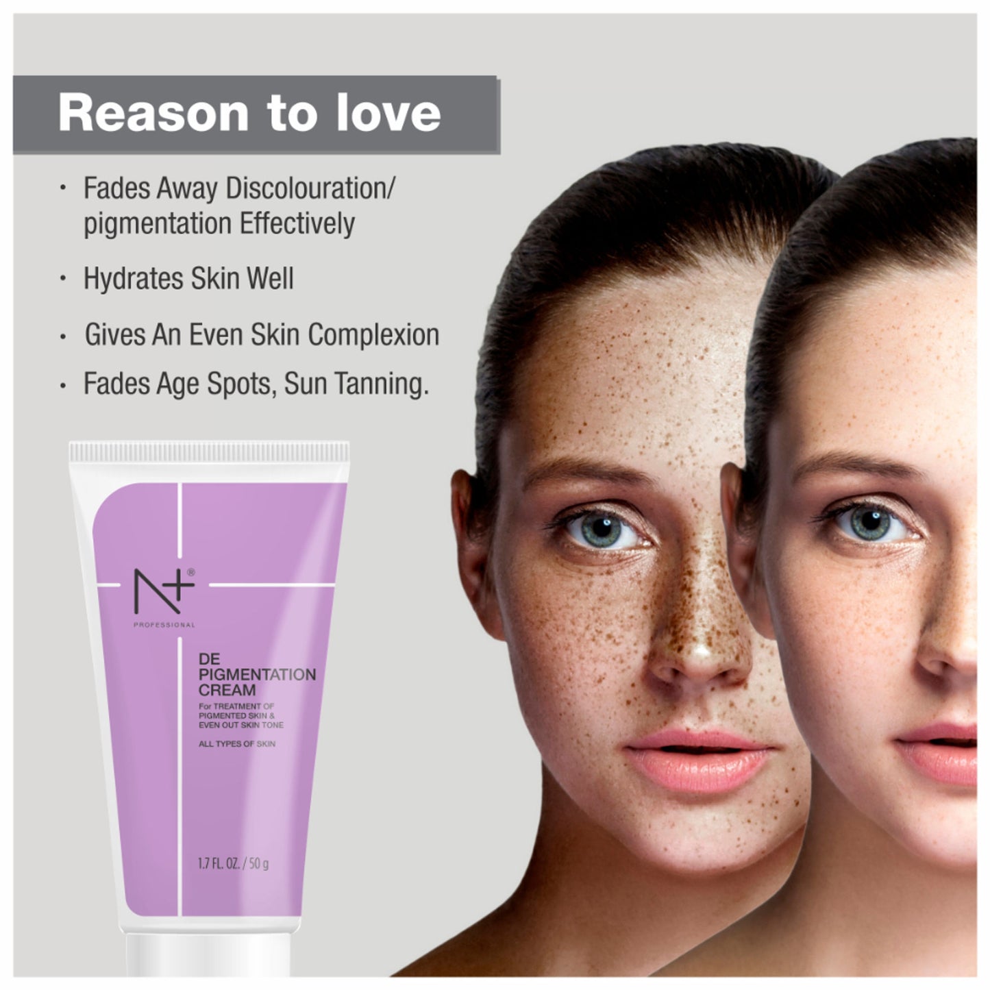 N PLUS PROFESSIONAL De-Pigmentation Cream