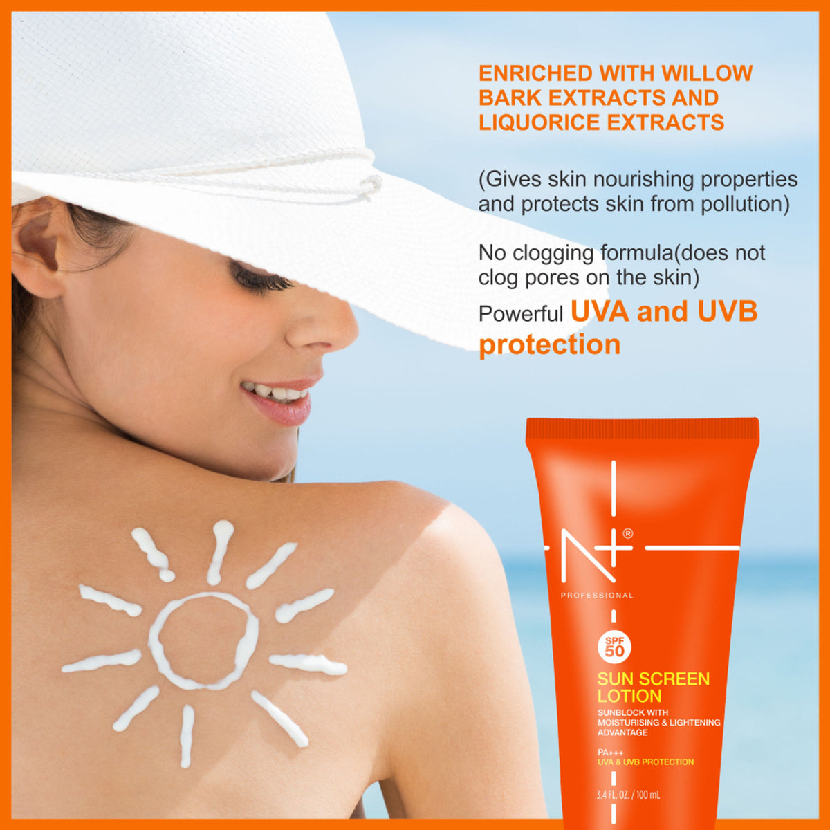 N PLUS PROFESSIONAL SPF 50 PA+++ Lotion
