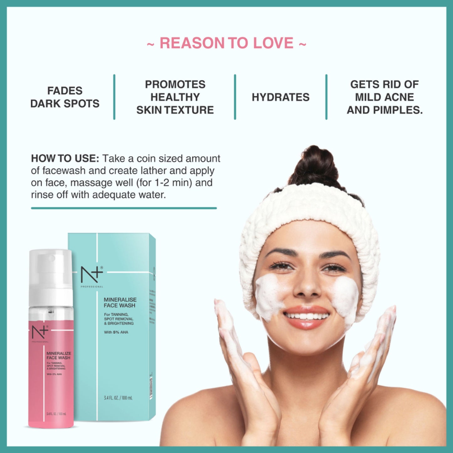 N PLUS PROFESSIONAL Mineralize Face Wash