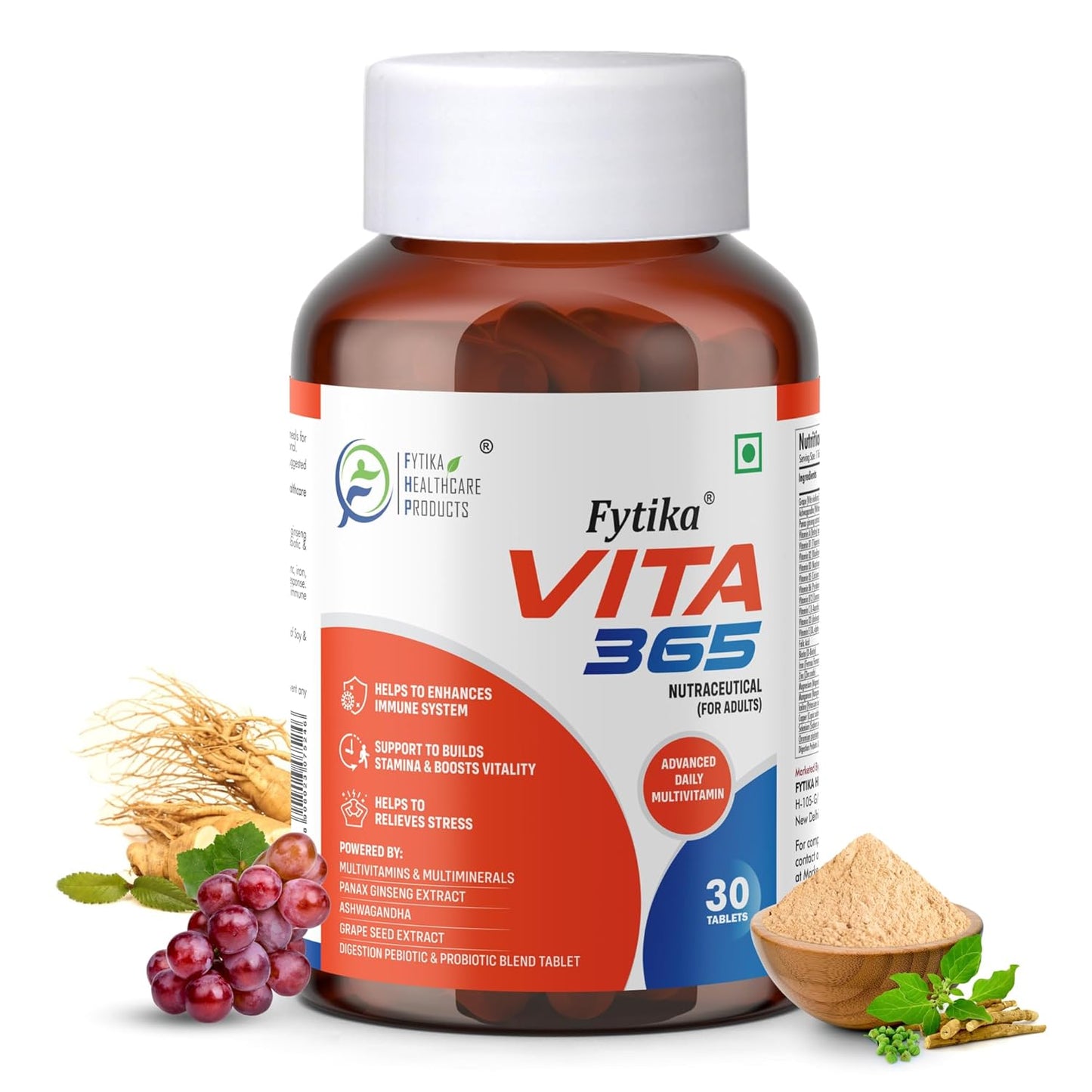 Fytika Vita 365 Tablets - Indyancart