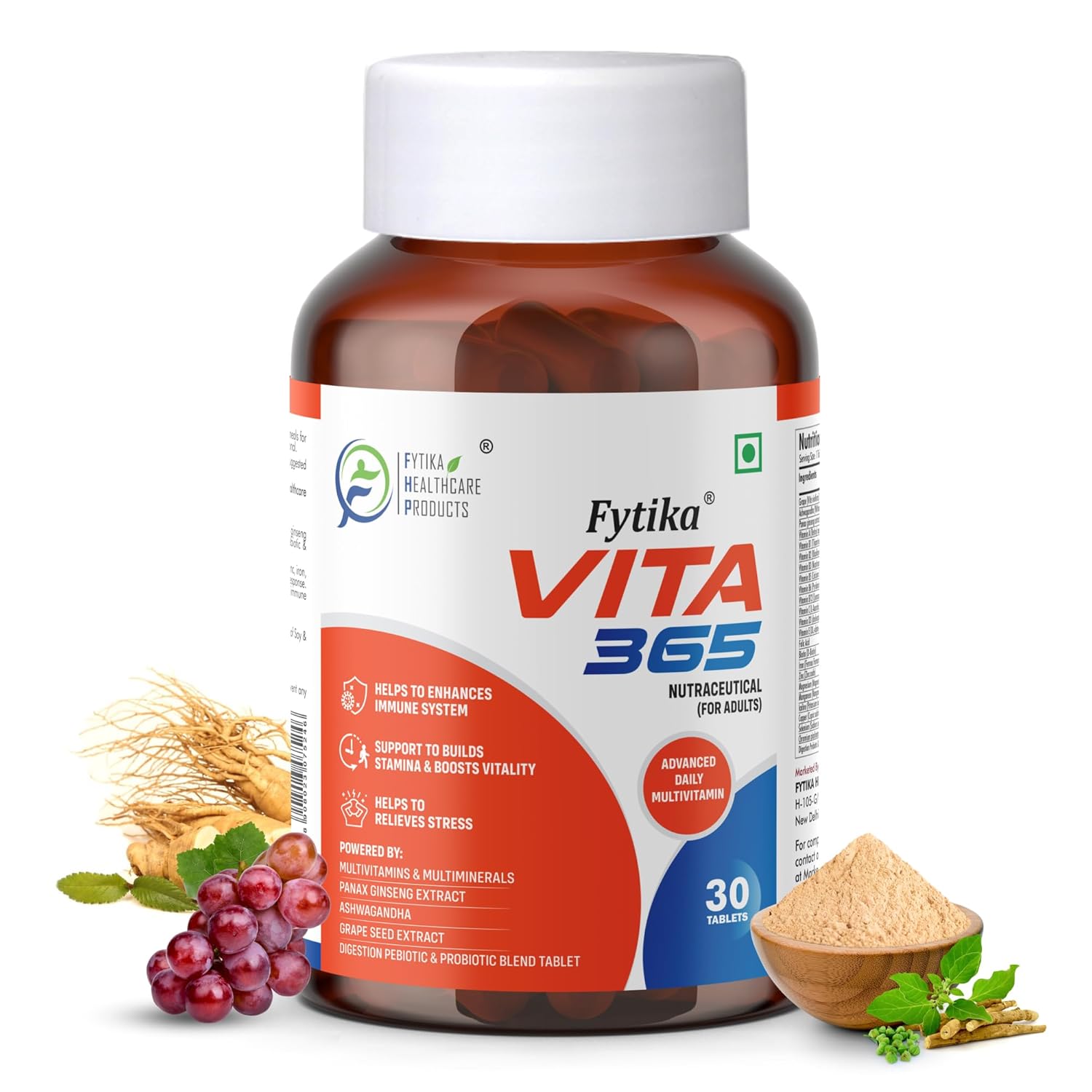 Fytika Vita 365 Tablets - Indyancart