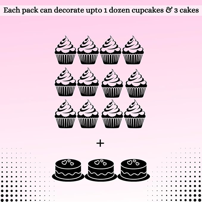 Confect Baby Pink | Sprinkles Bottle for Decoration Bottle
