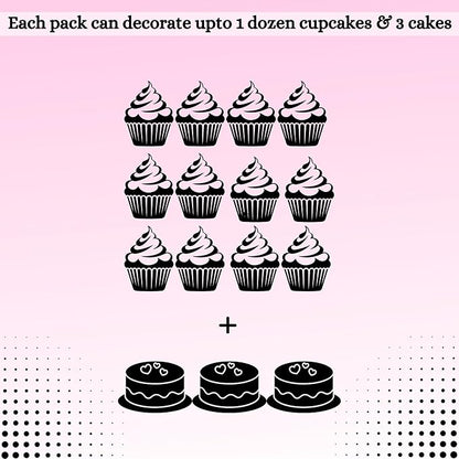 Confect Baby Pink | Sprinkles Bottle for Decoration Bottle