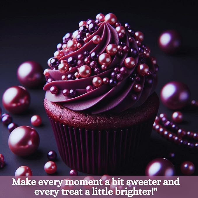 Confect Mauve | Sprinkles Bottle for Decoration Bottle