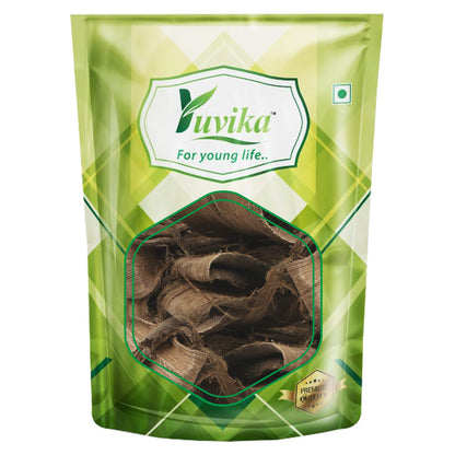 Yuvika Dandasa Walnut Tree Peel Ayurvedic product by Yuvika, featuring dried walnut tree peel in a natural brown color.