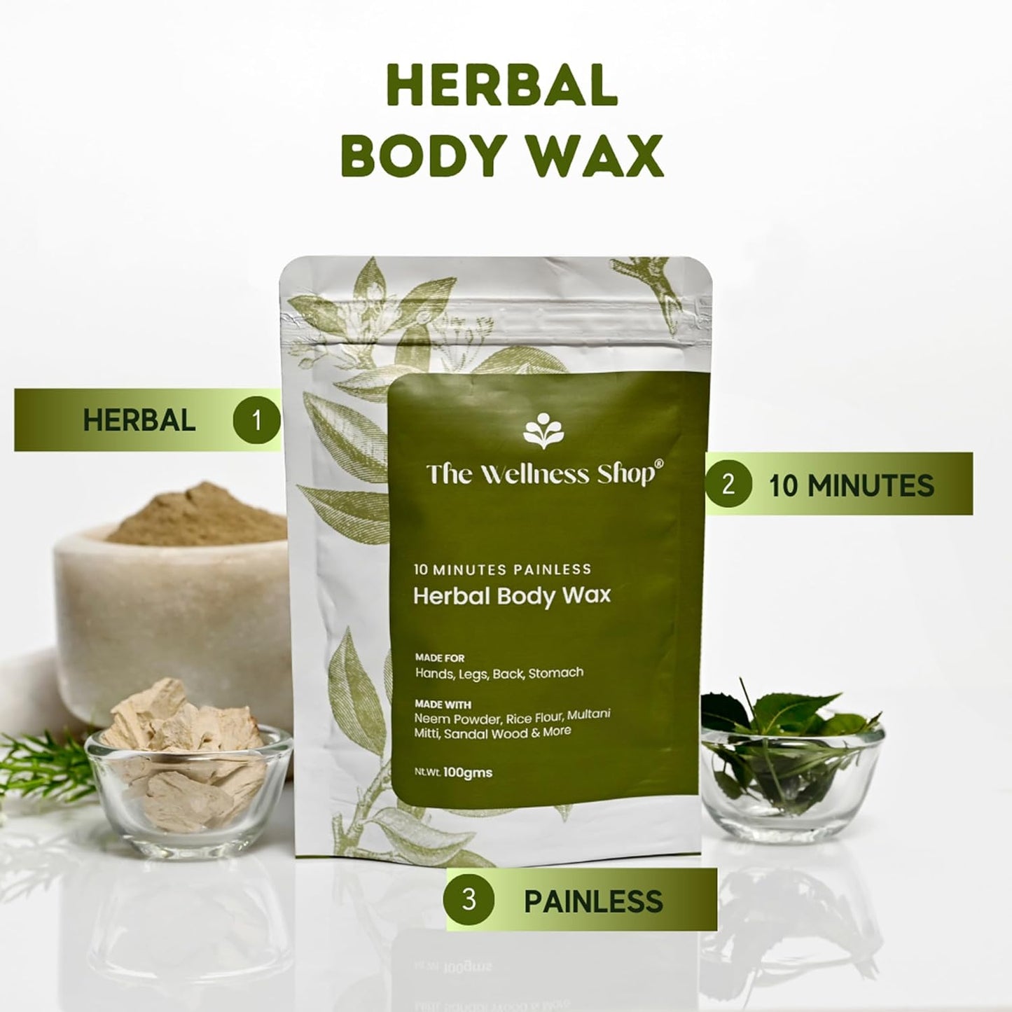 The Wellness Shop Hair Removal Powder - Indyancart