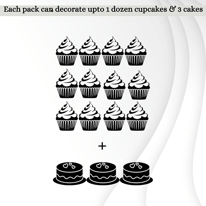 Confect White | Sprinkles Bottle for Decoration Bottle