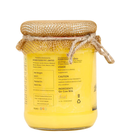 Rosier A2 Gir Cow Bilona Ghee | Traditional Bilona Method A2 Cow Ghee - Indyancart