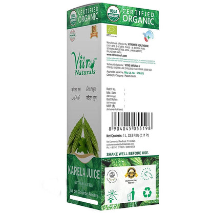 Vitro Naturals Karela Juice