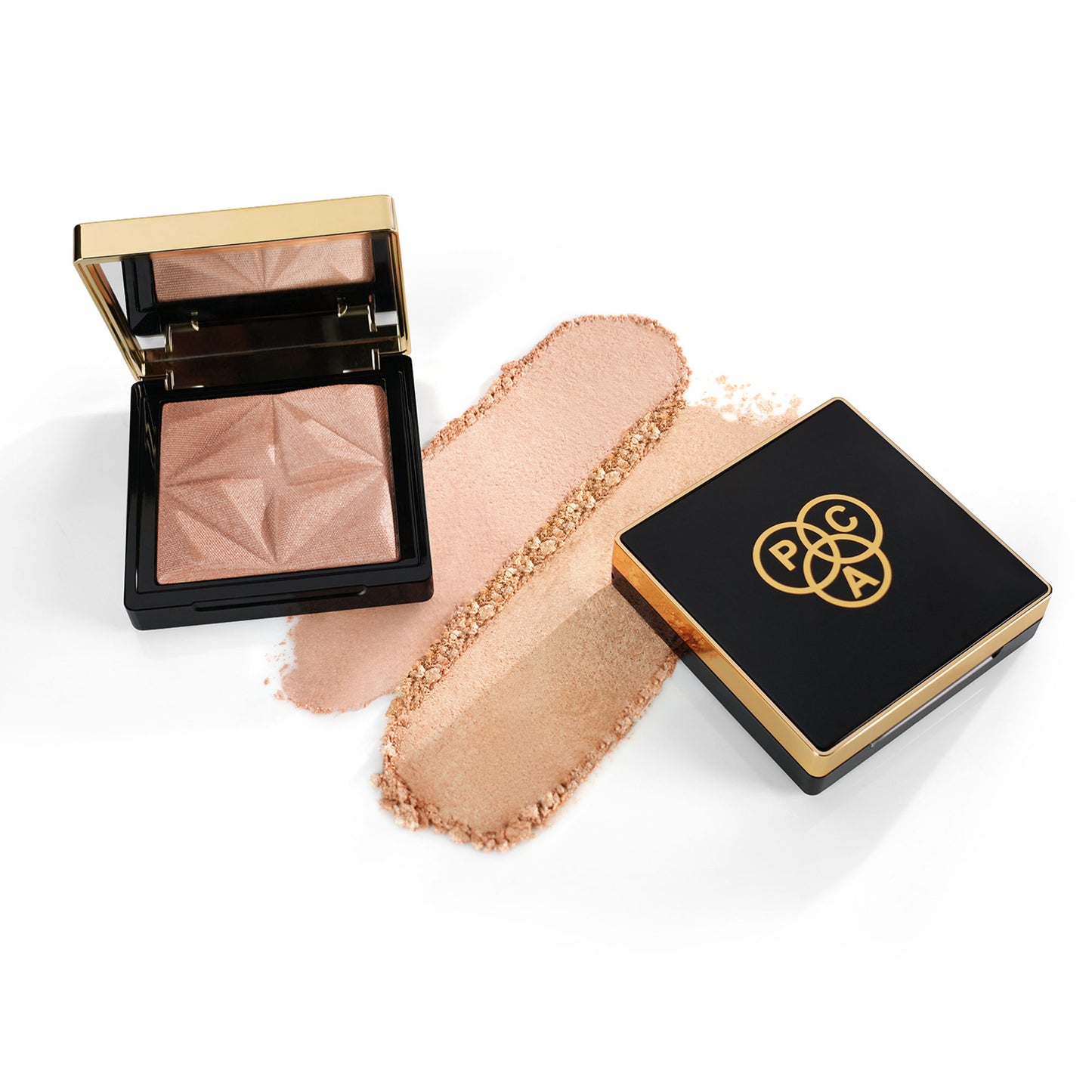 PAC Spotlight Glow Highlighter - Seamless Blending, One swipe Application, Baked Formula - Gold