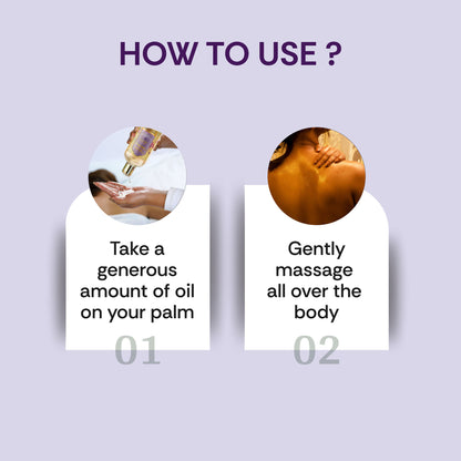 Vedic Valley Akta Stress Relieving Body Massage Oil