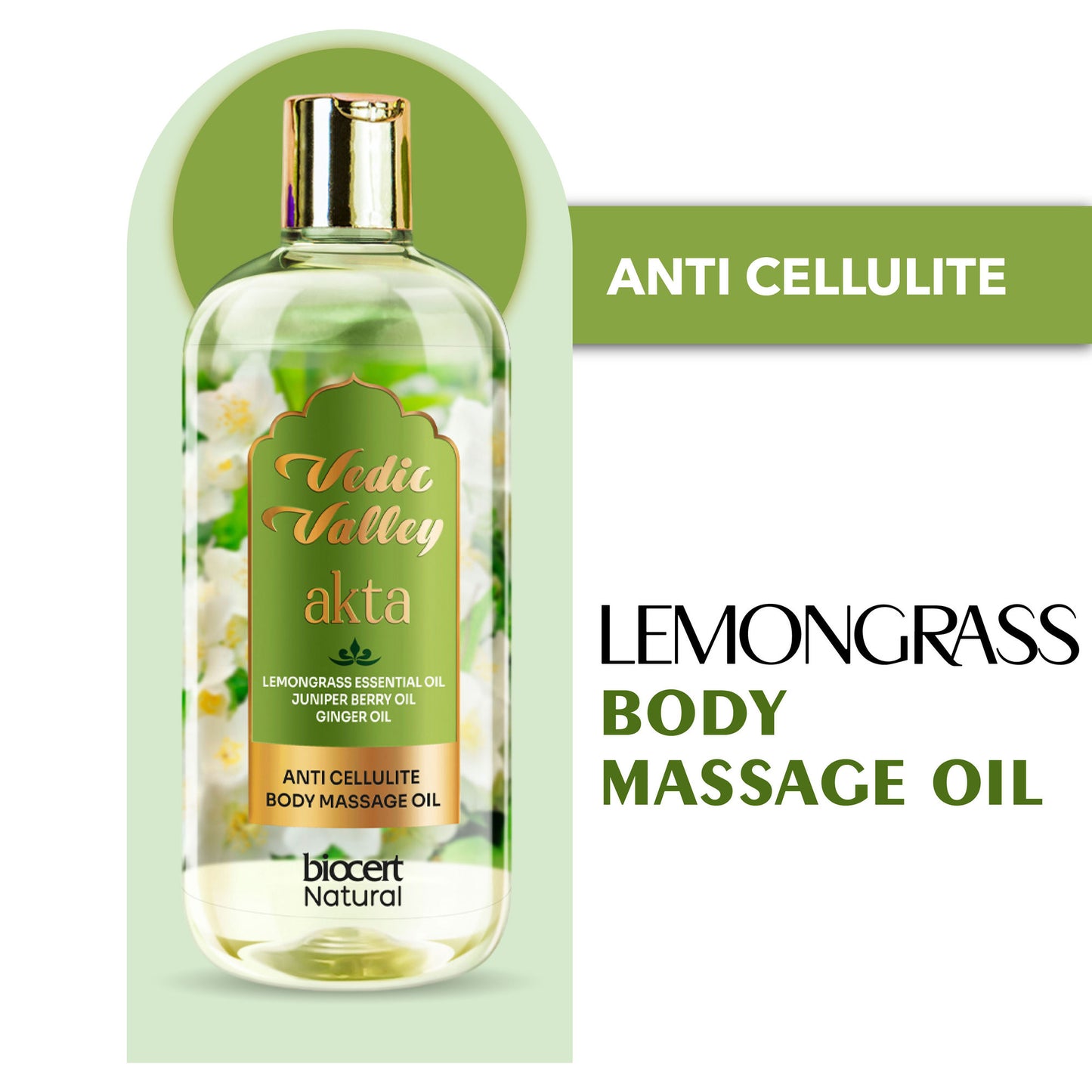 Vedic Valley Akta Anti-Cellulite Body Massage Oil