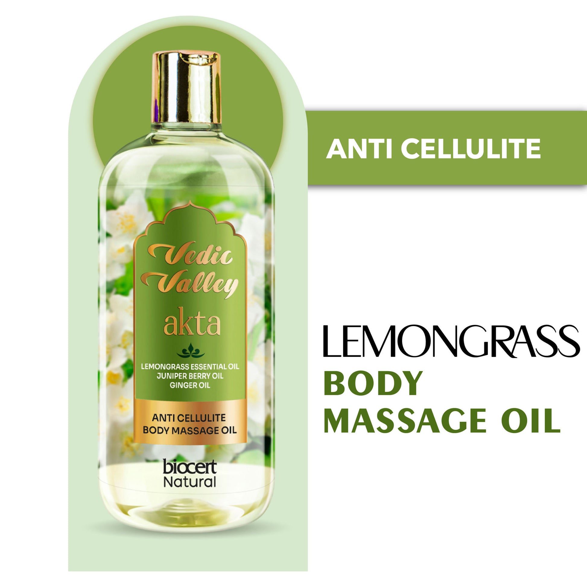 Vedic Valley Akta Anti-Cellulite Body Massage Oil