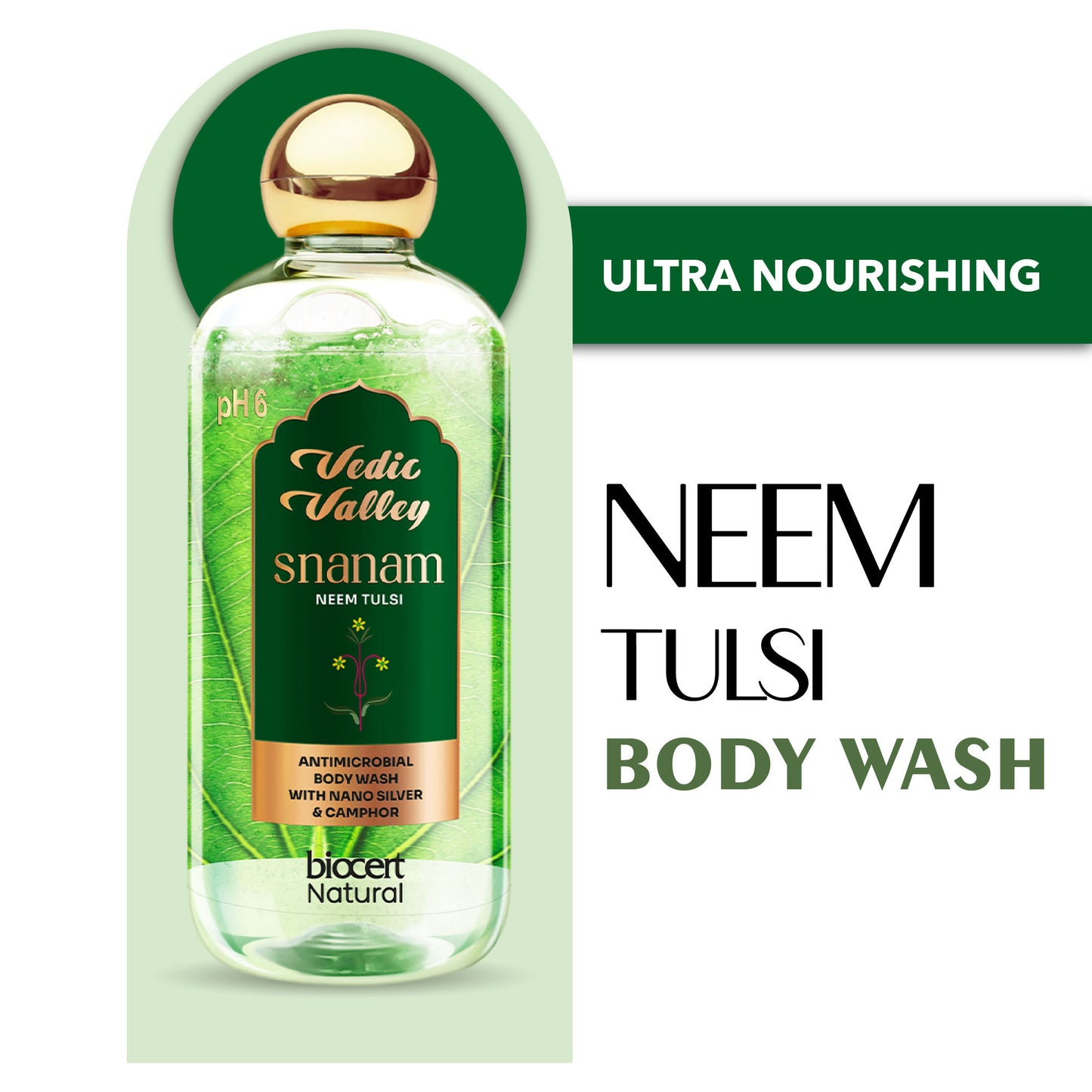Vedic Valley Snanam Neem Tulsi Body Wash