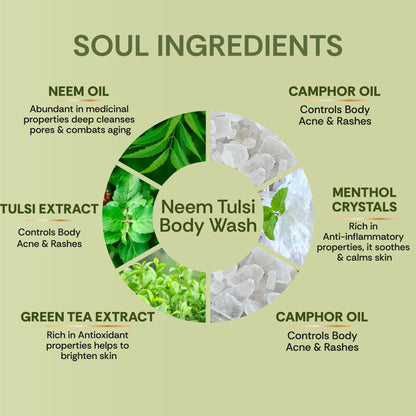 Vedic Valley Snanam Neem Tulsi Body Wash
