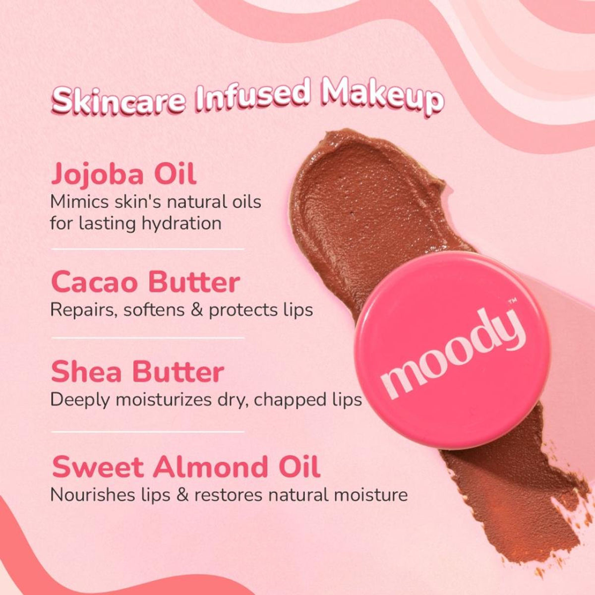 Moody Plush 3-in-1 Lip, Cheek & Eye Tint - Bubblegum Burst