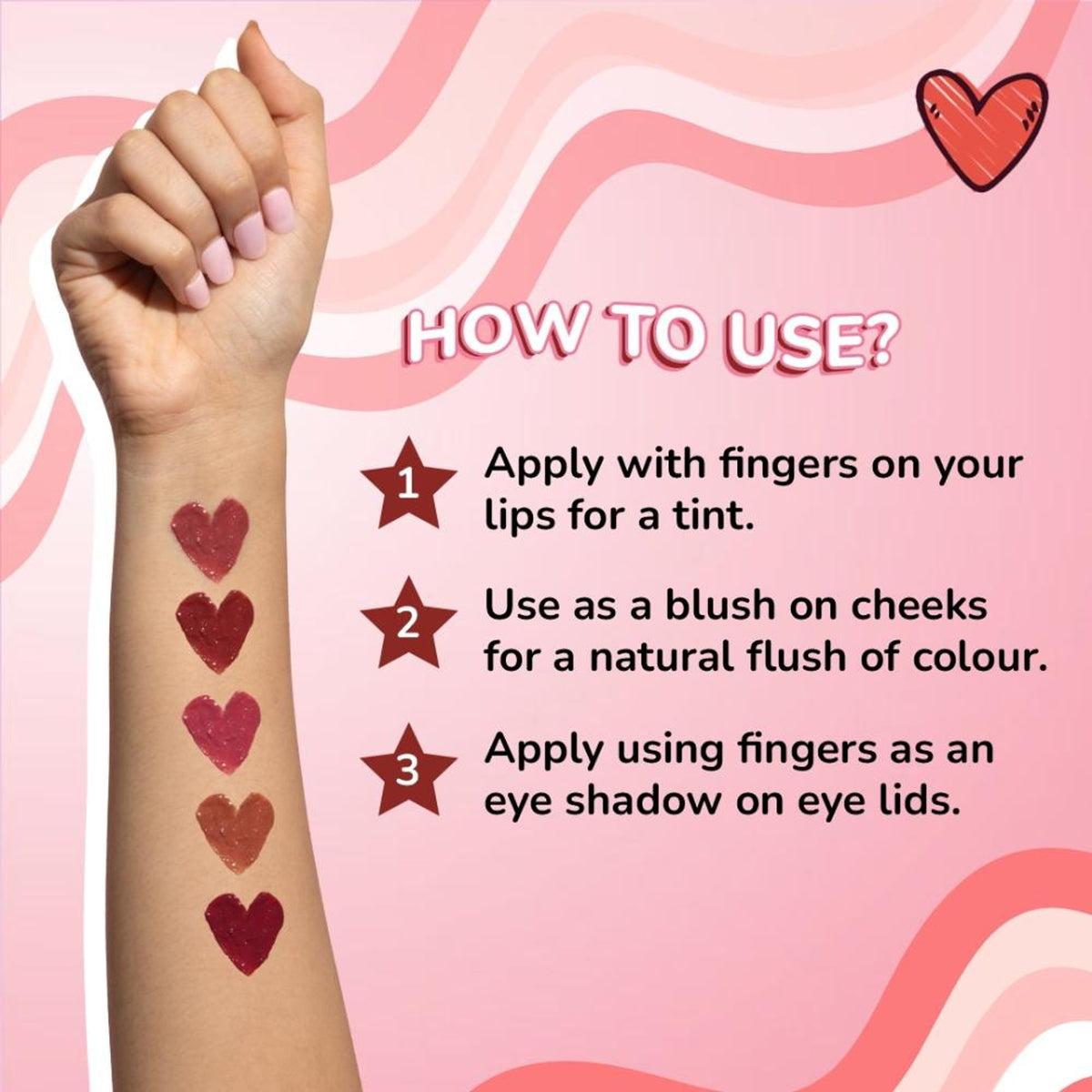Moody Plush 3-in-1 Lip, Cheek & Eye Tint - Bubblegum Burst