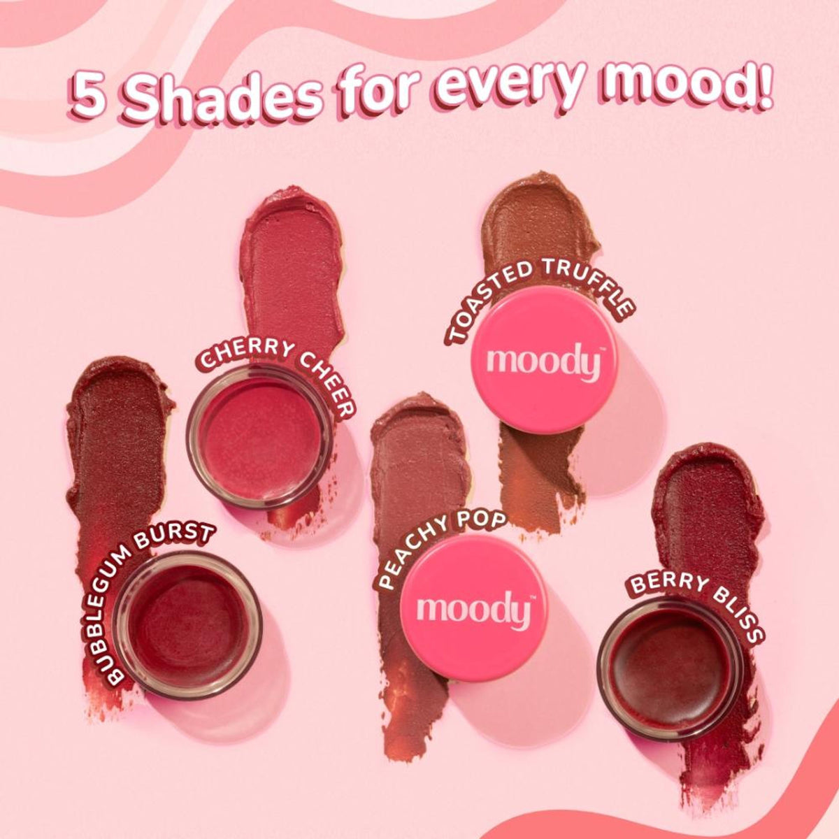 Moody Plush 3-in-1 Lip, Cheek & Eye Tint - Bubblegum Burst