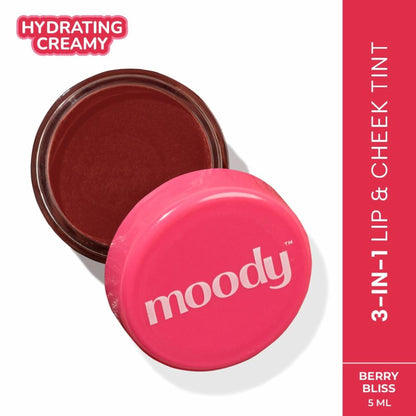 Moody Plush 3-in-1 Lip, Cheek & Eye Tint - Bubblegum Burst