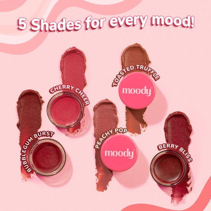 Moody Plush 3-in-1 Lip, Cheek & Eye Tint - Bubblegum Burst