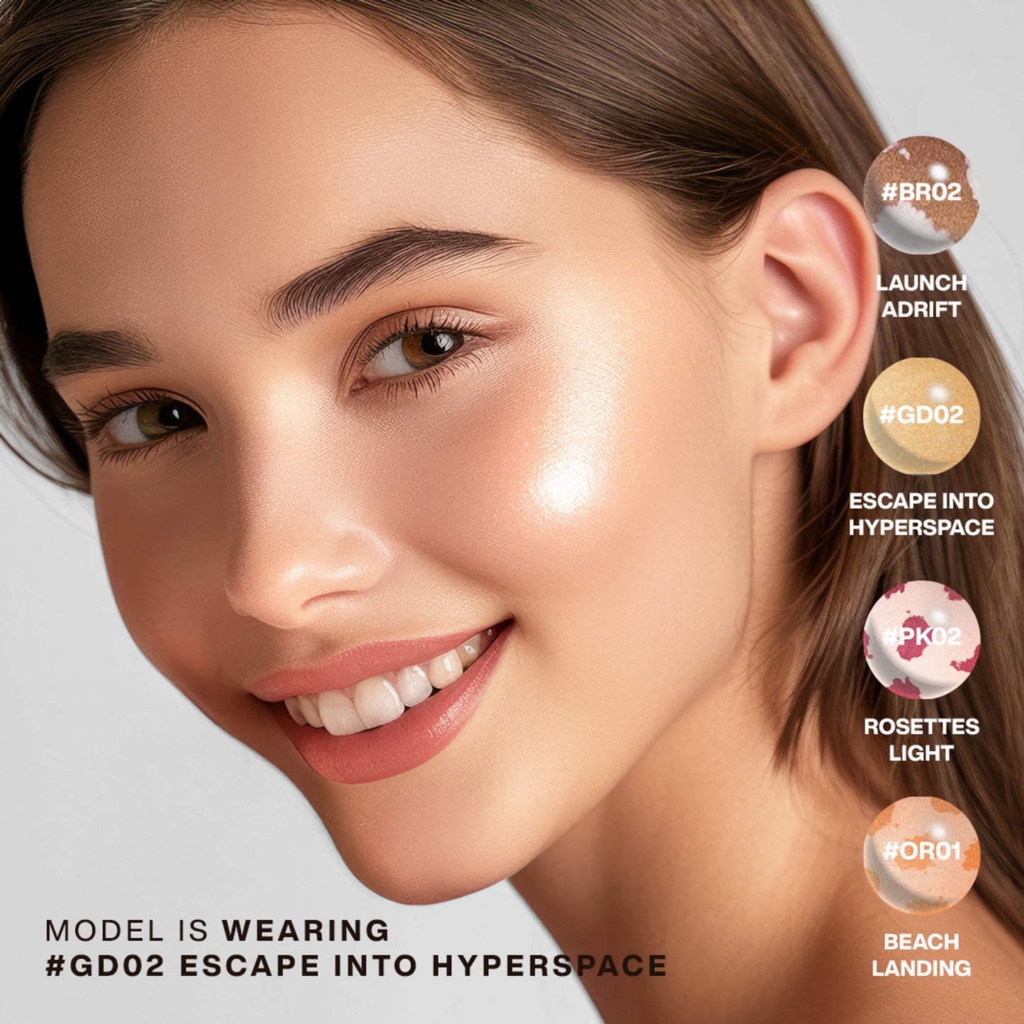 Focallure Star Crash Stretchy Highlighter - Gd02 Escape Into Hyperspace