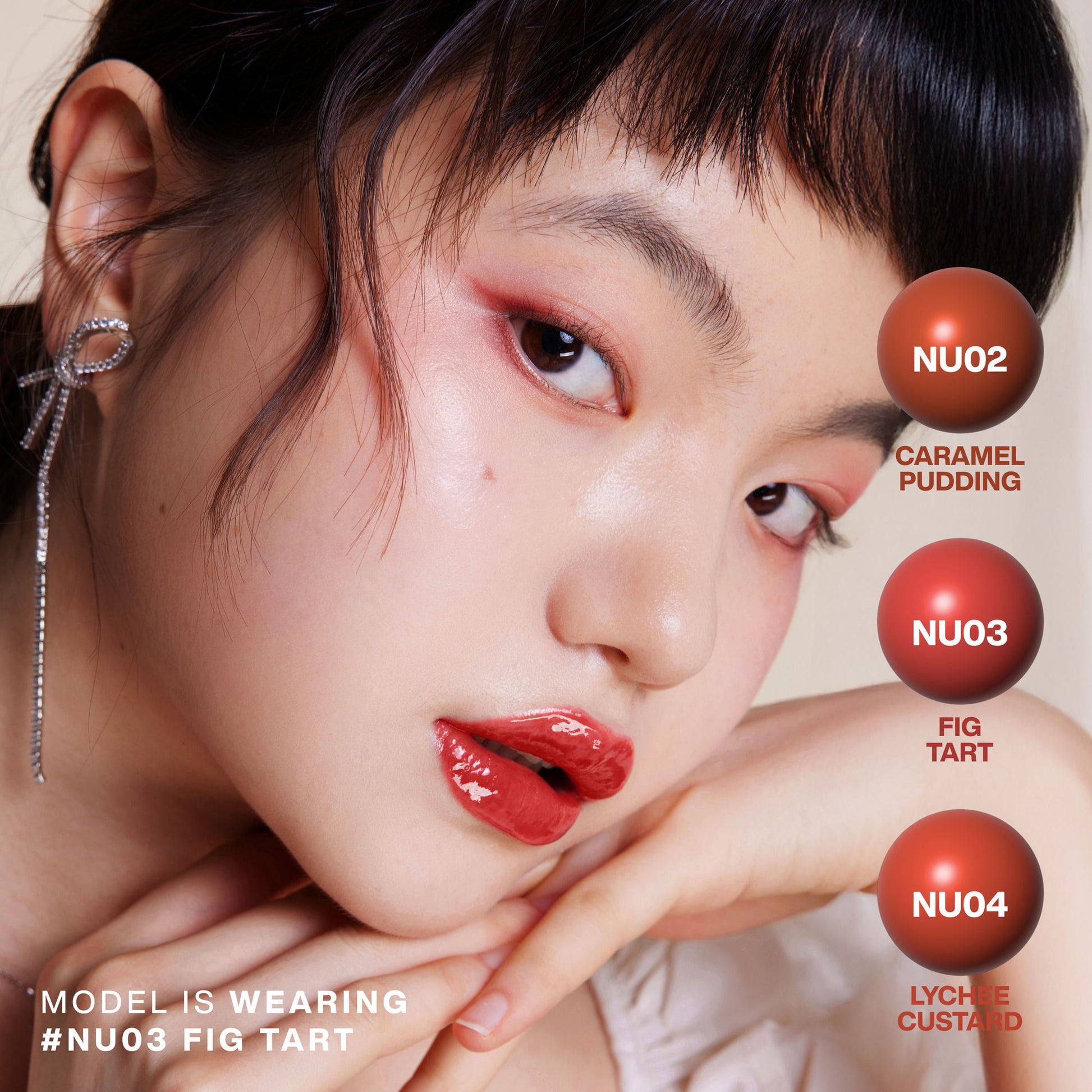 Focallure Watery Lip Balm - Nu03 Fig Tart