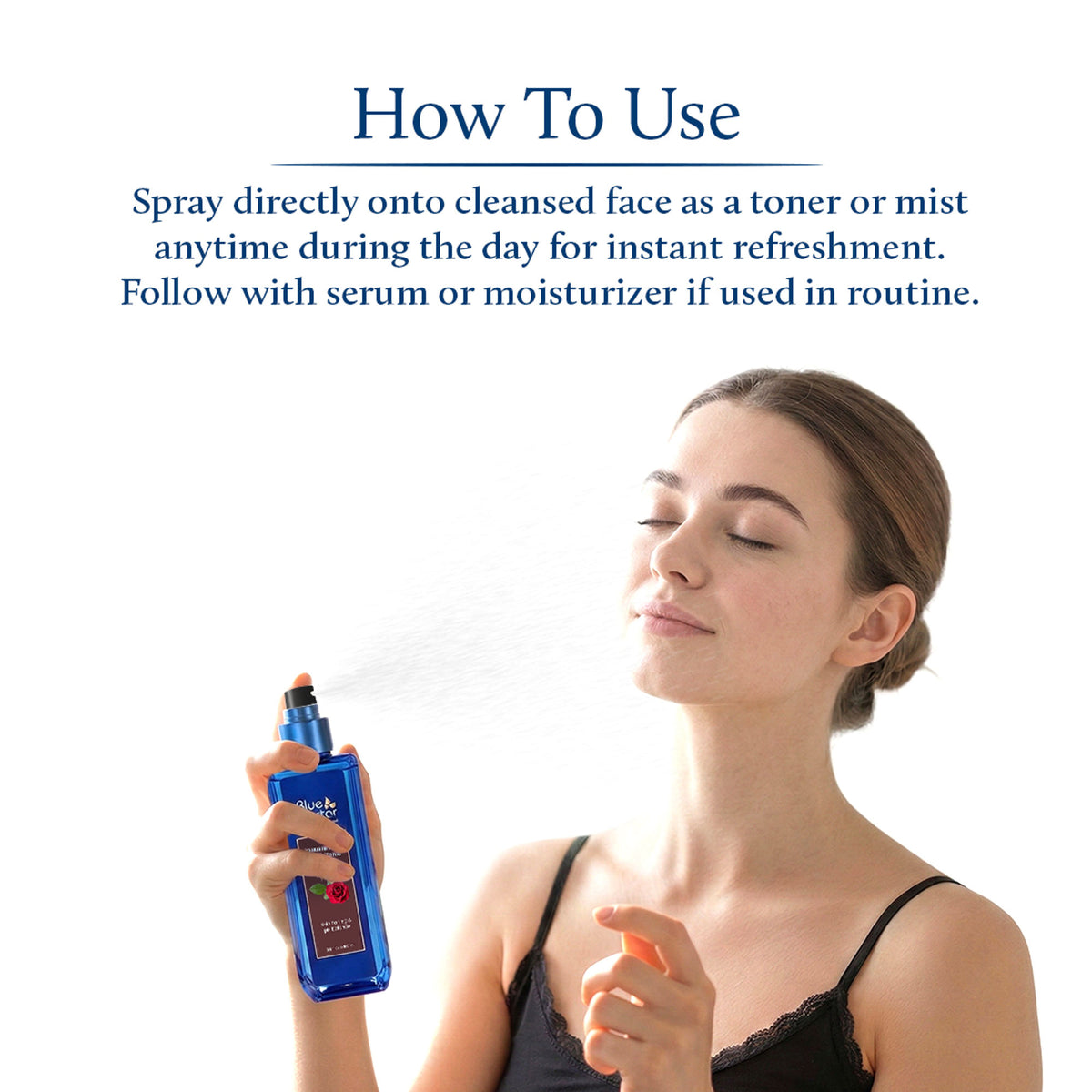 Blue Nectar Shubhr Steam Distilled Rose Toner Water & Face Tonic Mist