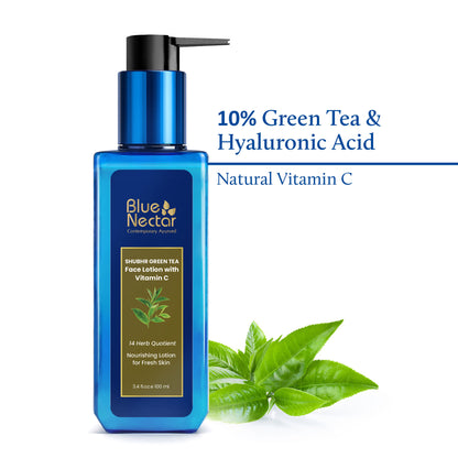 Blue Nectar Green Tea Face Moisturizer For Women & Men
