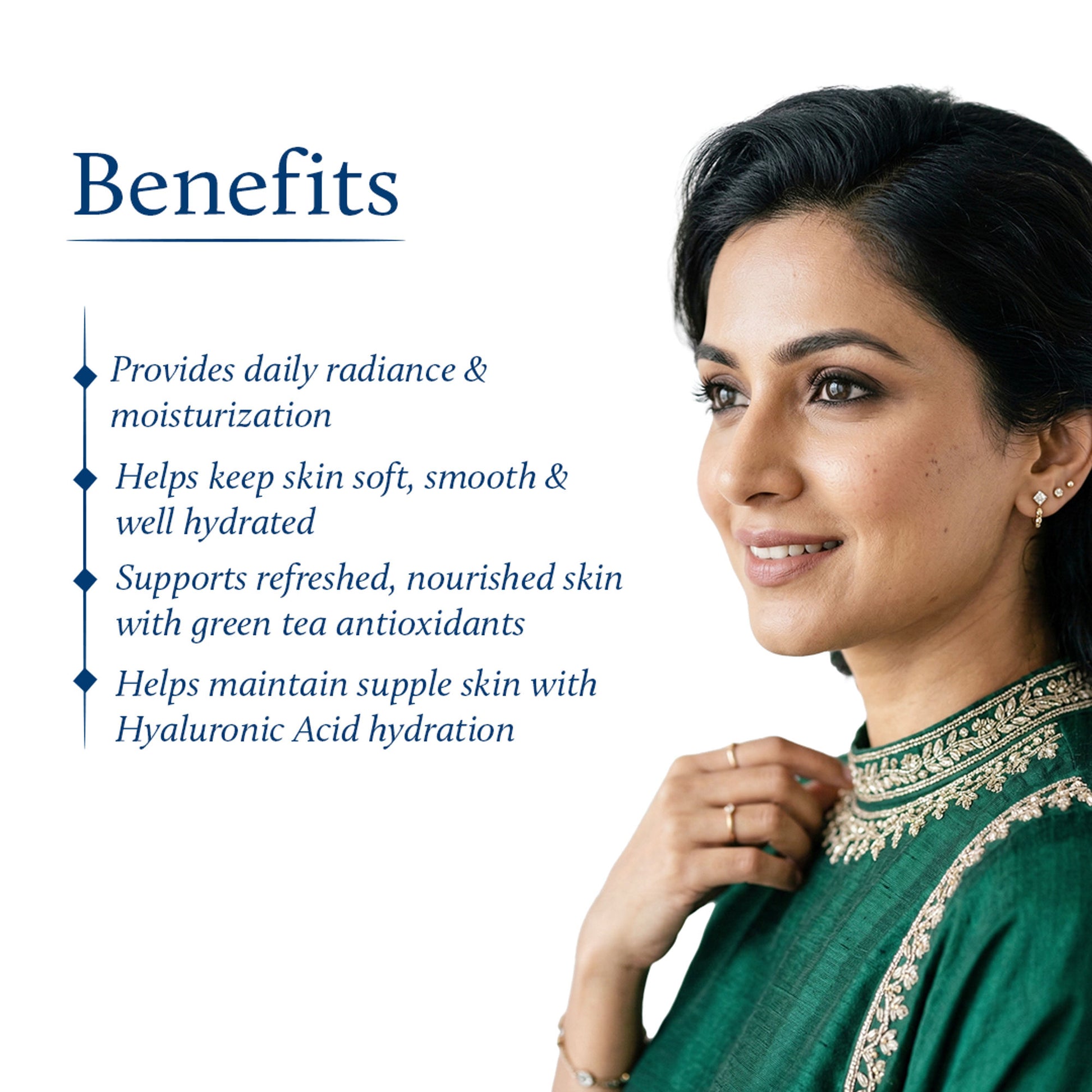 Blue Nectar Green Tea Face Moisturizer For Women & Men