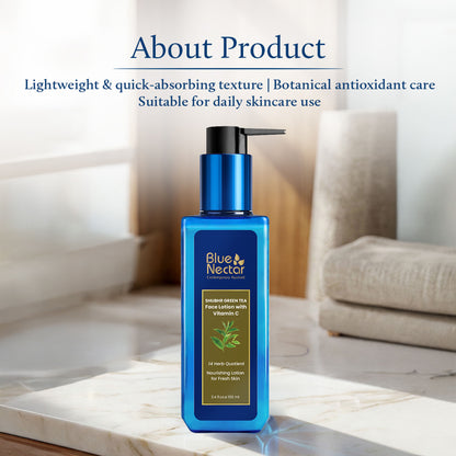 Blue Nectar Green Tea Face Moisturizer For Women & Men